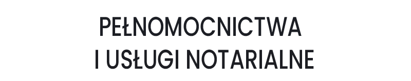 CHICAGO PEŁNOMOCNICTWA I USŁUGI NOTARIALNE